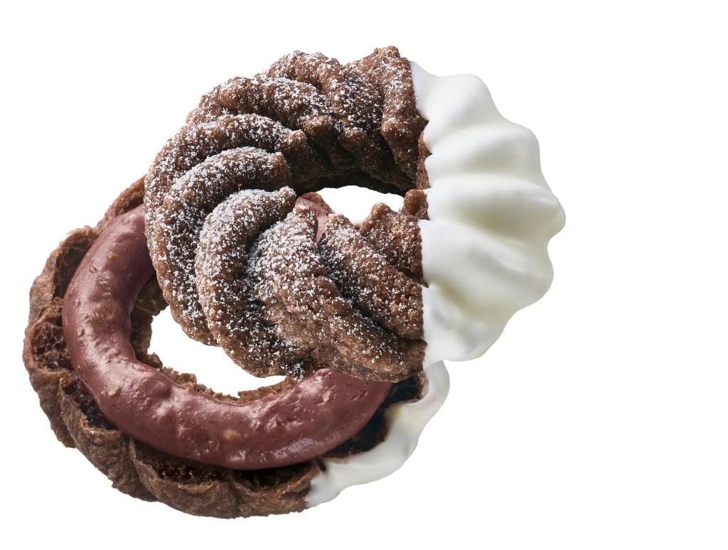 ザクザクチョコクリームショコラ断面