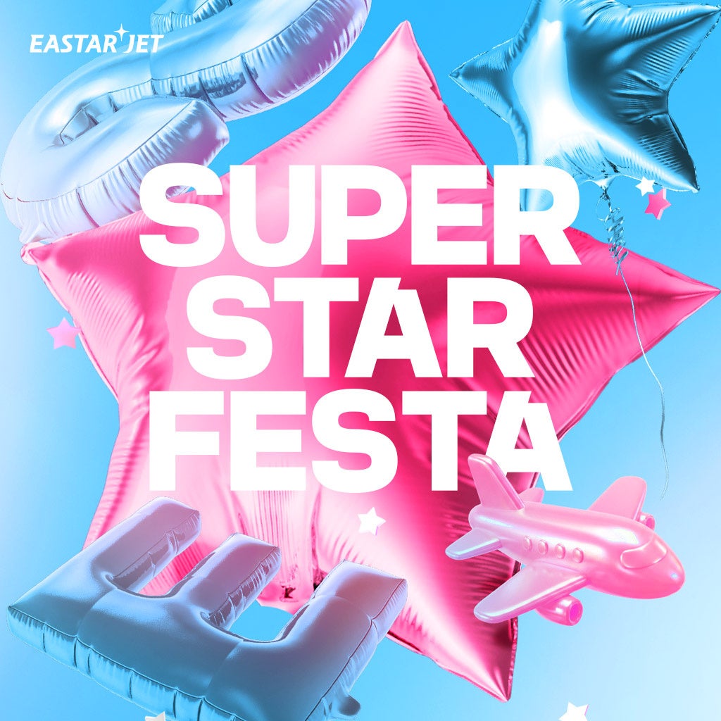 イースター航空の割引イベント『SUPER STAR FESTA』のプロモーション画像